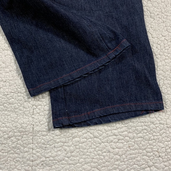 St. John Sport Women's Bootcut Dark Wash Jeans size 4 - Picture 6 of 7